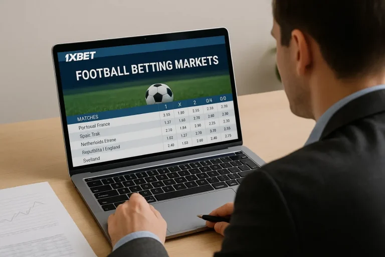 Mercados de Apostas de Futebol na 1xBet: O Que Escolhem os Capperes Profissionais